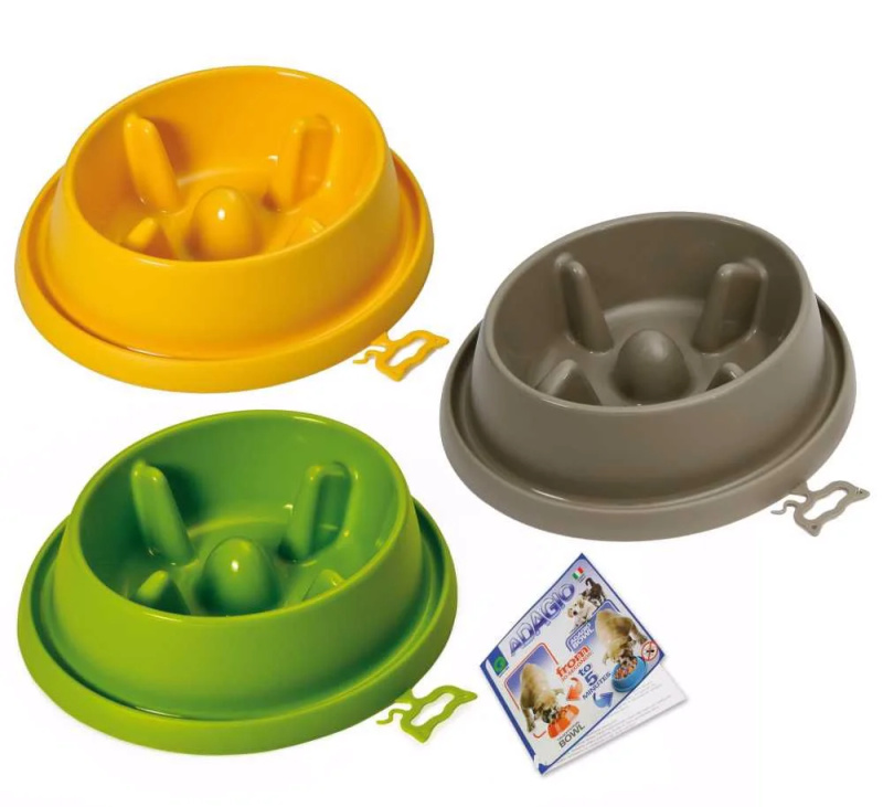 Adagio Slow Food miska pro psy pro pocit sytosti M, 25,5cm