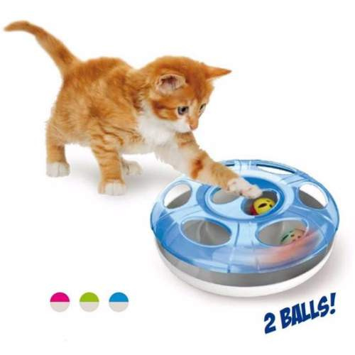 Hračka kočka UFO 1 ks