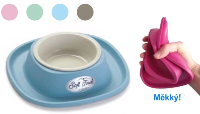 Miska plast soft touch malá 200 ml