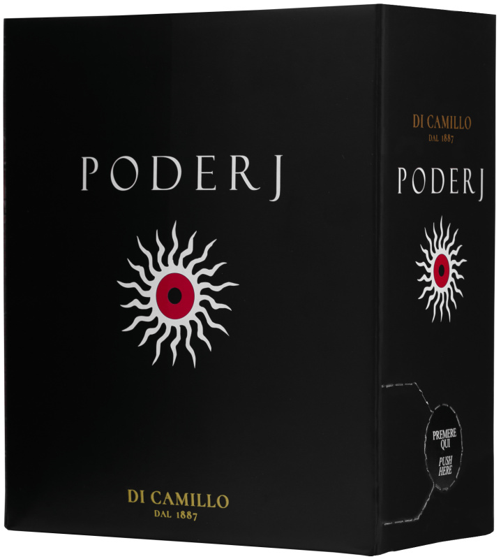 Di Camillo Poderj Primitivo Puglia Bag In Box 2024 3l 13,5% (dárkové balení kazeta)