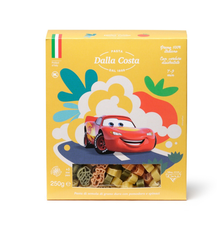 Dalla Costa Disney Cars Tricolore 250g