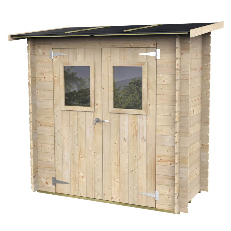 Twig Dřevěný zahradní domek BH19 Argenta, přírodní, 198 x 98 cm