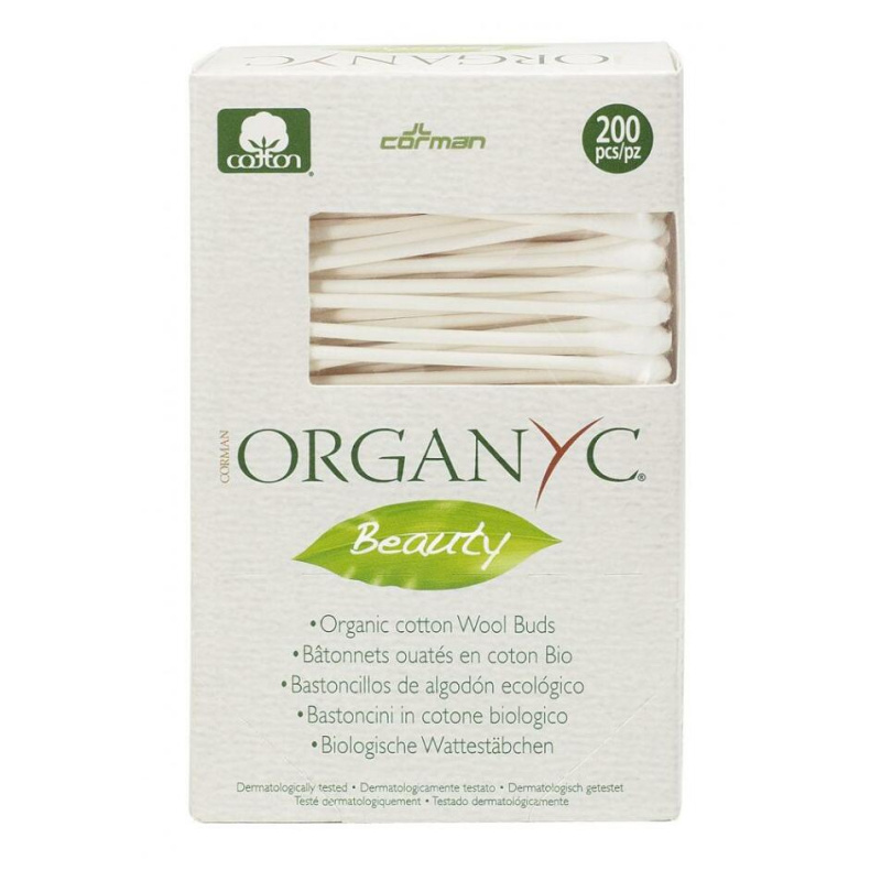 ORGANYC Čistící tyčinky, 200ks