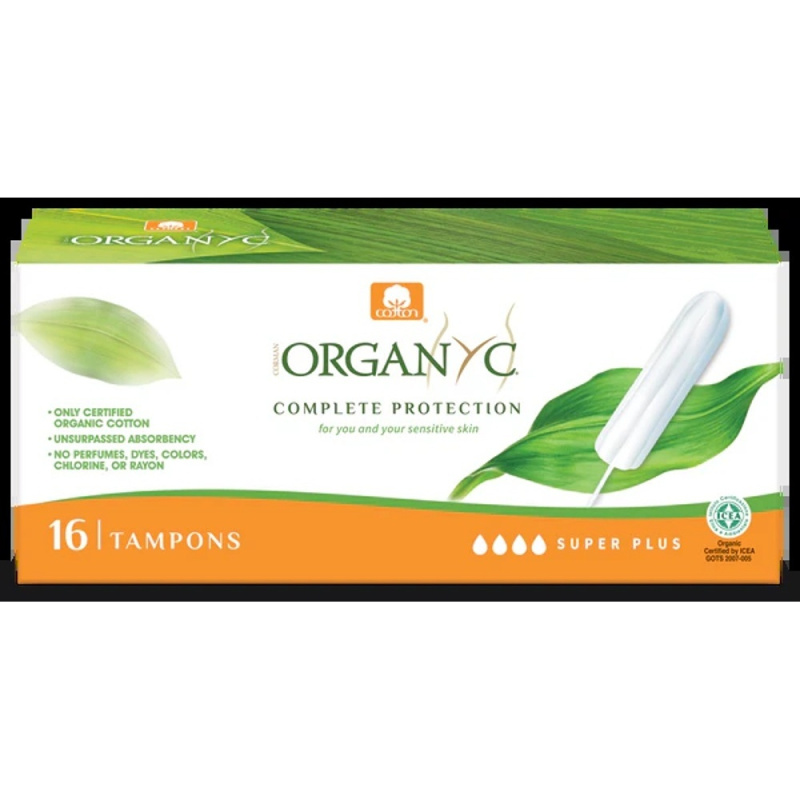 ORGANYC Tampony SUPER PLUS, 16ks
