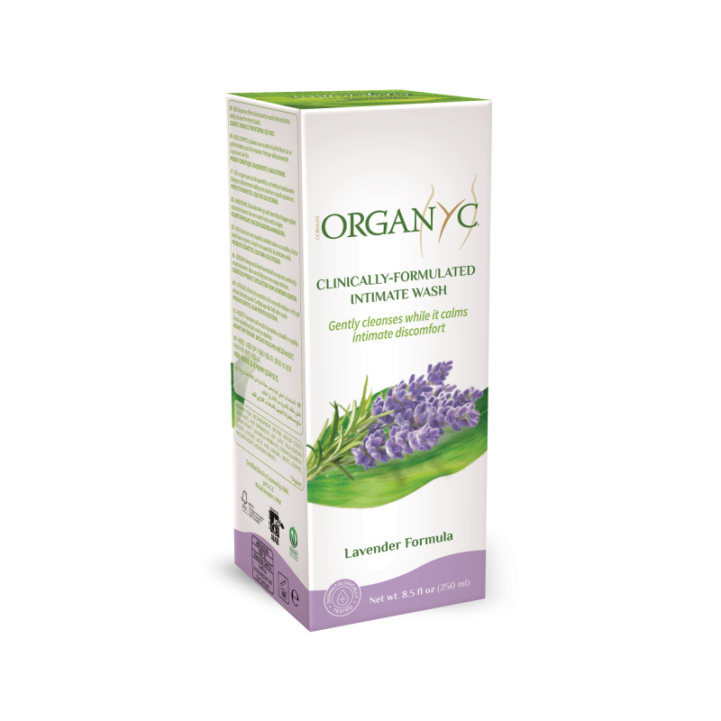 Organyc BIO Gel pro intimní hygienu s levandulí