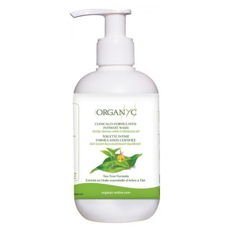 ORGANYC Gel pro intimní hygienu Tea Tree 250 ml