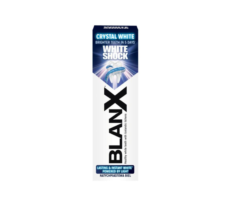 BlanX White Shock Instant White bělicí zubní pasta 75 ml