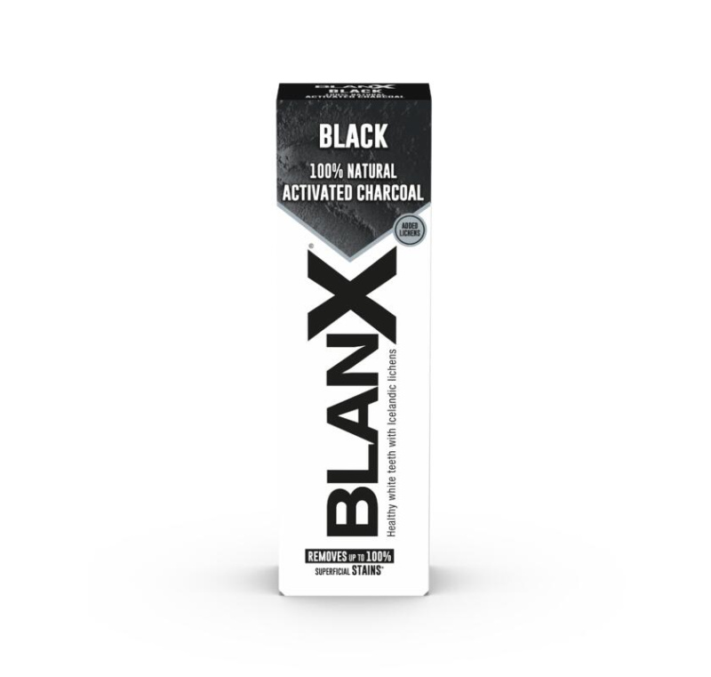 BlanX Black bělicí zubní pasta s aktivním uhlím 75 ml