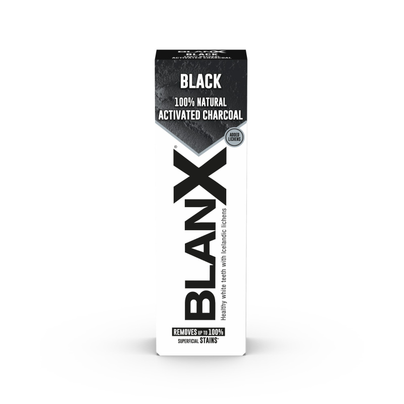 BlanX Black bělicí zubní pasta s aktivním uhlím 75 ml