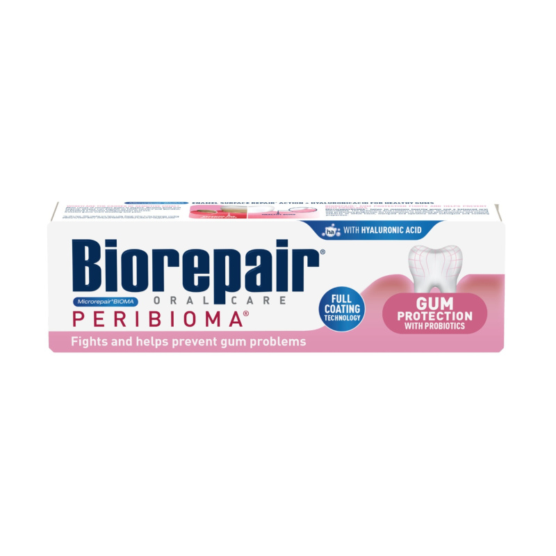 Biorepair Gum Protection Toothpaste zklidňující zubní pasta podporující regeneraci podrážděných dásní 75 ml