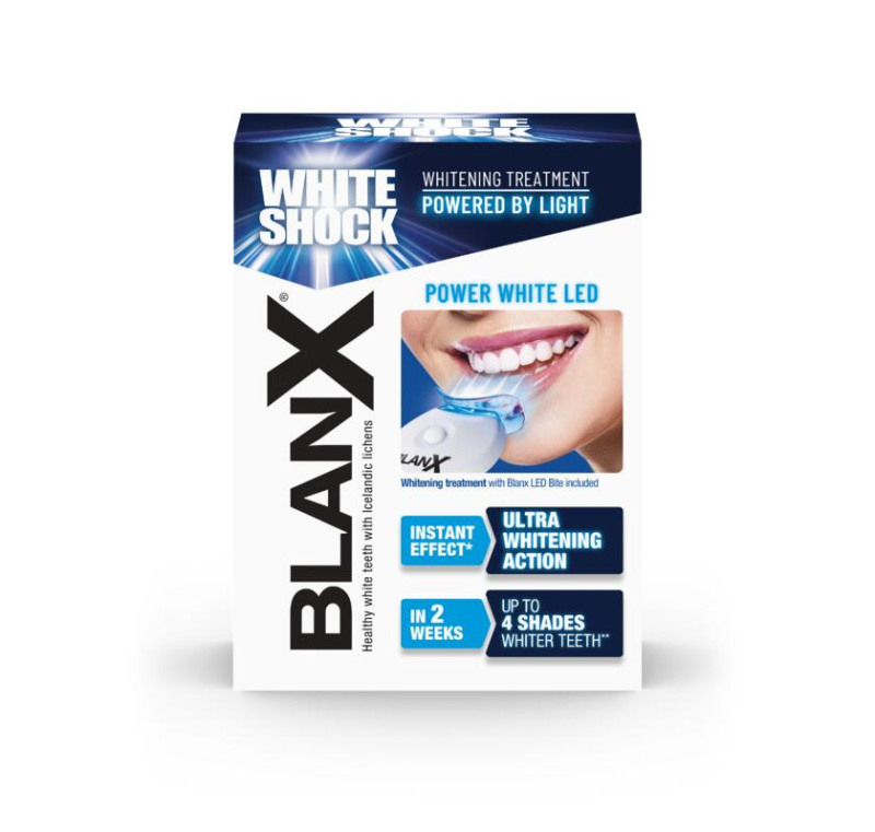 BlanX White Shock Power White bělicí sada na zuby