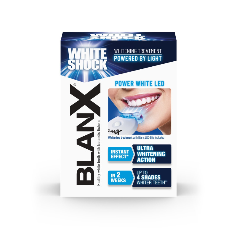 BlanX White Shock Power White bělicí sada na zuby
