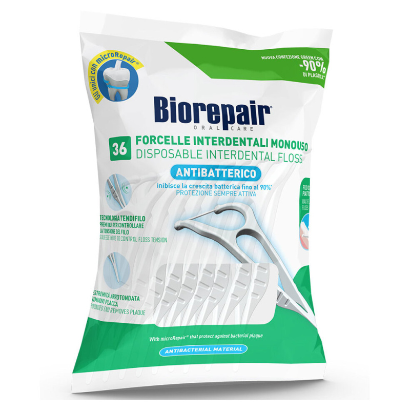 Biorepair Oral Care Pro držák dentální nitě jednorázový 36 ks