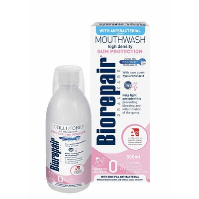Biorepair Gum Protection Mouthwash ústní voda pro ochranu zubů a dásní 500 ml