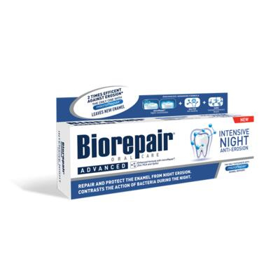Biorepair Advanced Intensive Night intenzivní noční péče pro obnovení zubní skloviny 75 ml