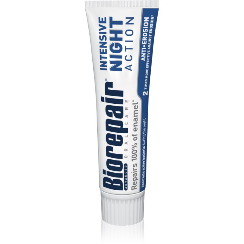 Biorepair Advanced Intensive Night intenzivní noční péče pro obnovení zubní skloviny 75 ml