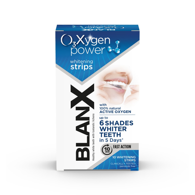 BlanX O3X Strips bělicí pásky na zuby 10 ks