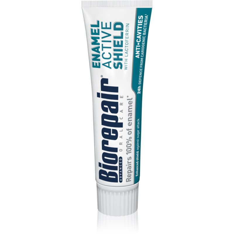 Biorepair Advanced Active Shield pasta proti zubnímu plaku a pro zdravé dásně 75 ml