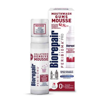 Biorepair Peribioma Mousse Mouthwash ústní voda 200 ml