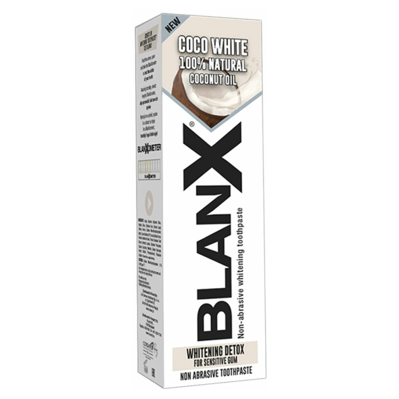 BlanX White Detox Coconut bělicí zubní pasta s kokosovým olejem 75 ml