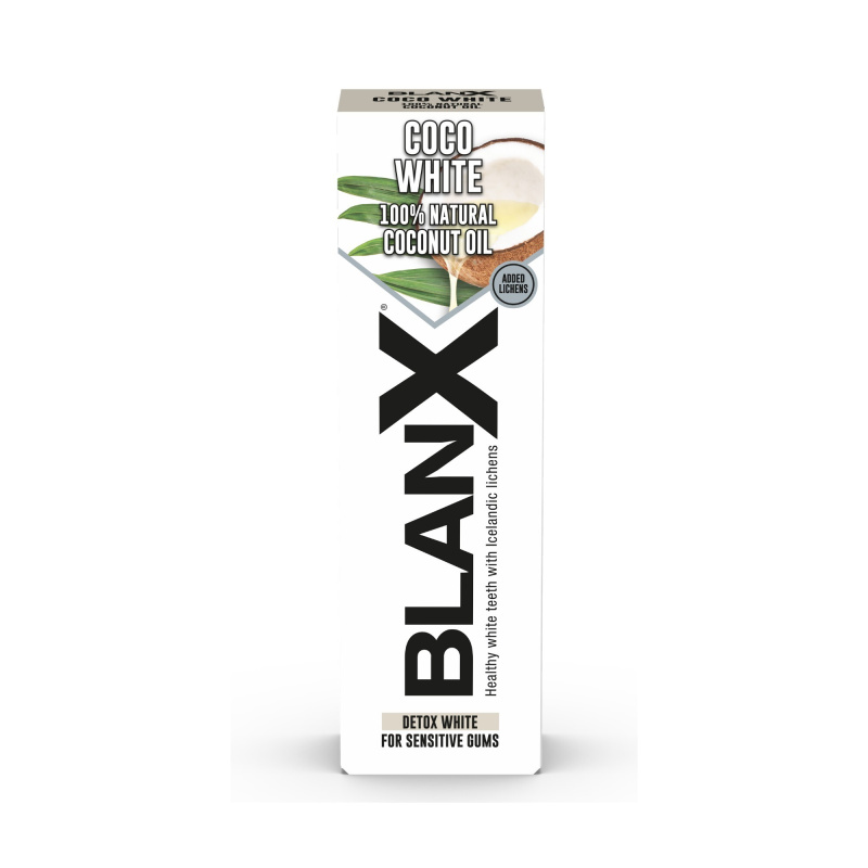 BlanX White Detox Coconut bělicí zubní pasta s kokosovým olejem 75 ml