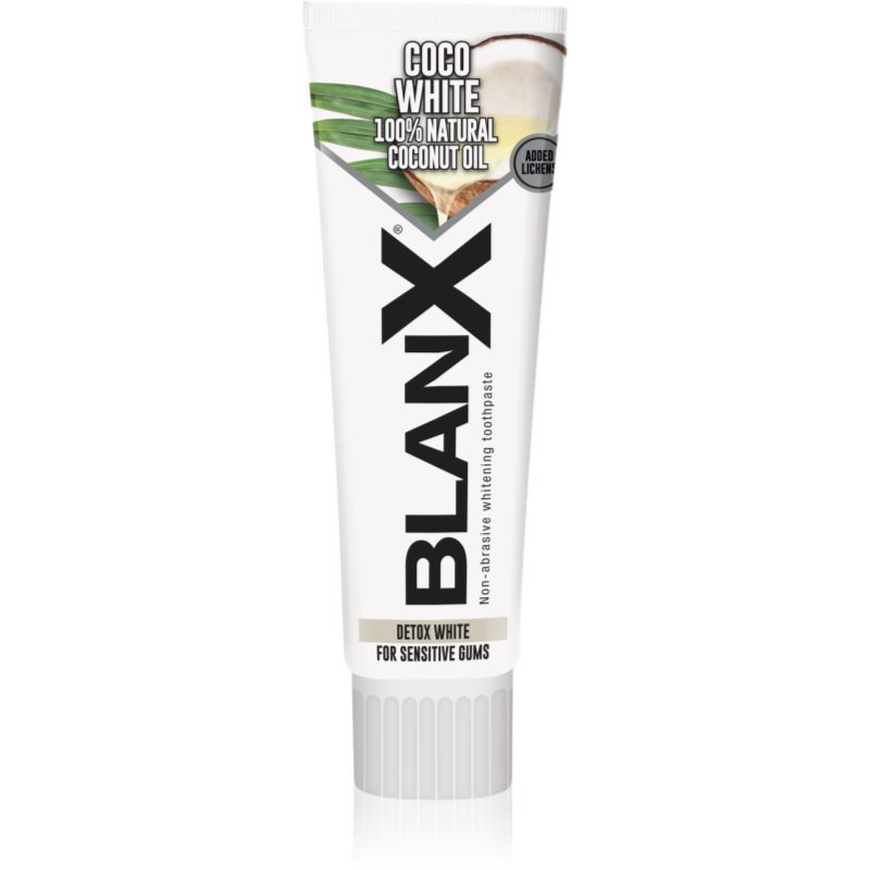 BlanX White Detox Coconut bělicí zubní pasta s kokosovým olejem 75 ml
