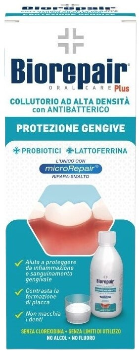 Biorepair Plus Mouthwash ústní voda s antiseptickým účinkem 250 ml