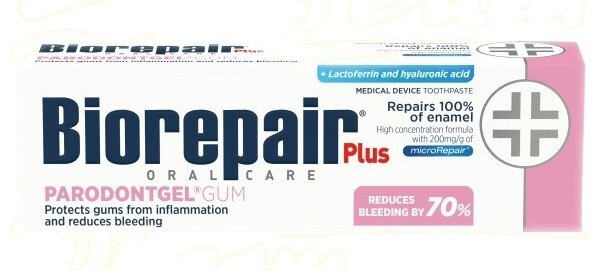 Biorepair Plus Parodontgel Gum zubní pasta pro citlivé dásně 75 ml