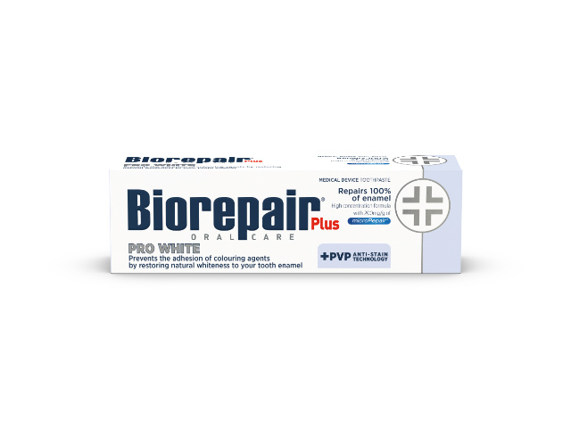 Biorepair Plus Pro White bělicí zubní pasta 75 ml