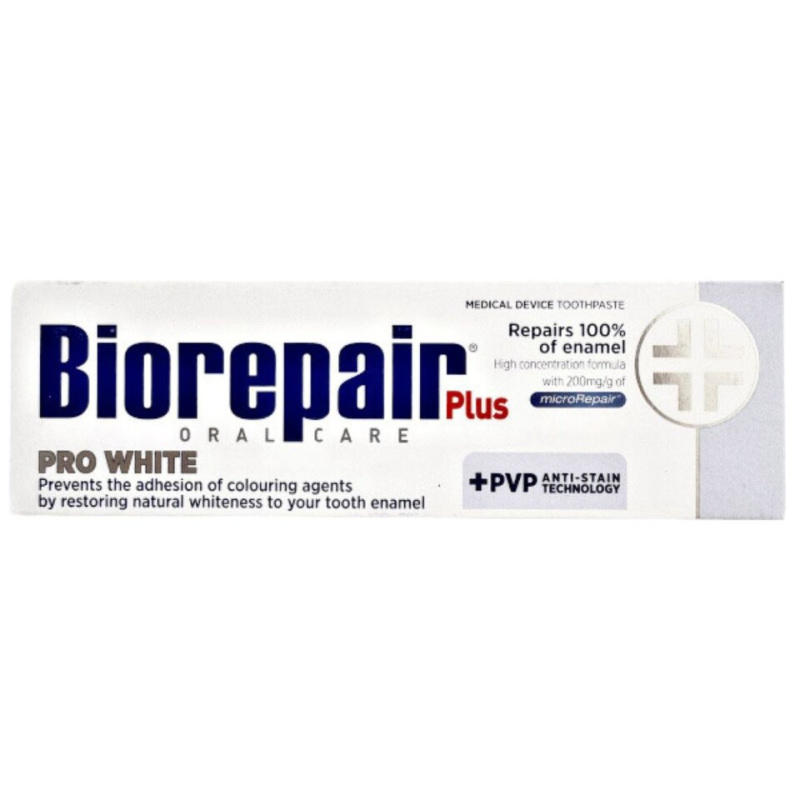Biorepair Plus Pro White bělicí zubní pasta 75 ml