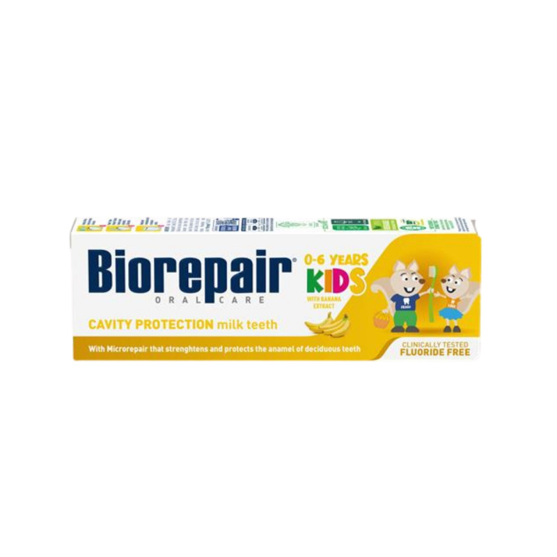 Biorepair Kids 0-6 Years zubní pasta pro děti Banana 50 ml