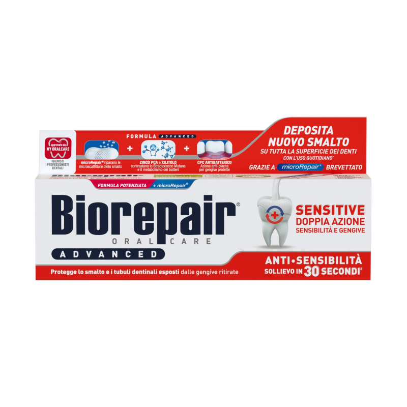 Biorepair ZP Advanced Sensitivity, 75 ml