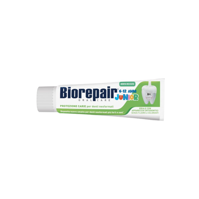 Biorepair Junior 6-12 Years zubní pasta pro děti Mint 75 ml