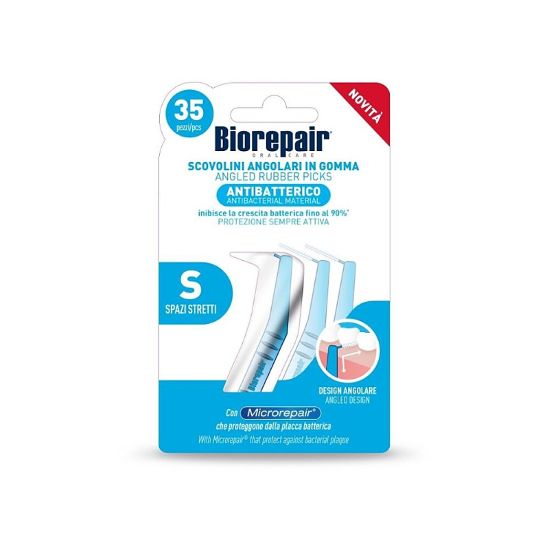 Biorepair Rubber Picks Small dentální párátka 35 ks