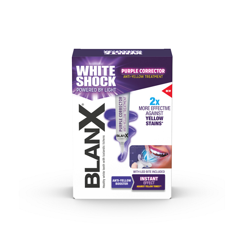 BlanX Shock Purple Treatment bělicí sada na zuby
