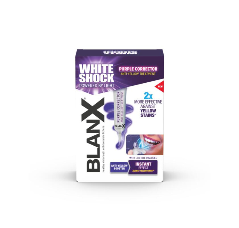 BlanX Shock Purple Treatment bělicí sada na zuby
