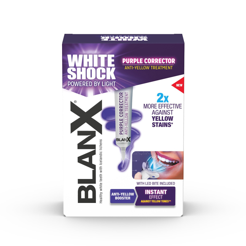 BlanX Shock Purple Treatment bělicí sada na zuby