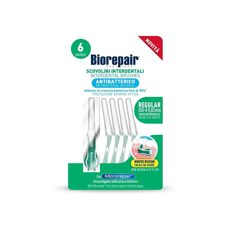Biorepair Regular mezizubní kartáčky 0,82mm 6 ks