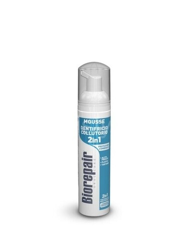 Biorepair Combined Protection 2v1 ústní pěna 2 v 1 na čištění zubů a dásní bez kartáčku a vody na zuby 75 ml