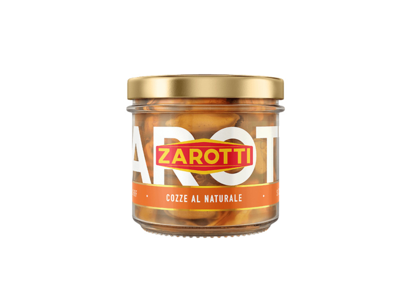 Zarotti Slávky přírodní (Cozze al Naturale) 200g