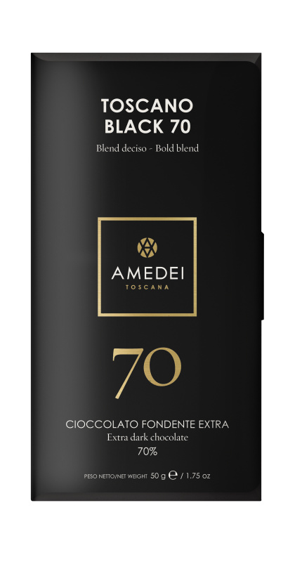 70% Toscano Black - 50g (AMEDEI) AMED4
