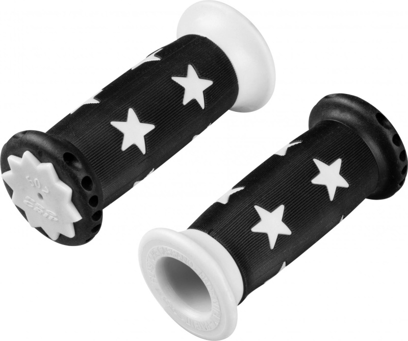 PRO GRIP madla STAR gumová dětská, černo-bílá, OEM