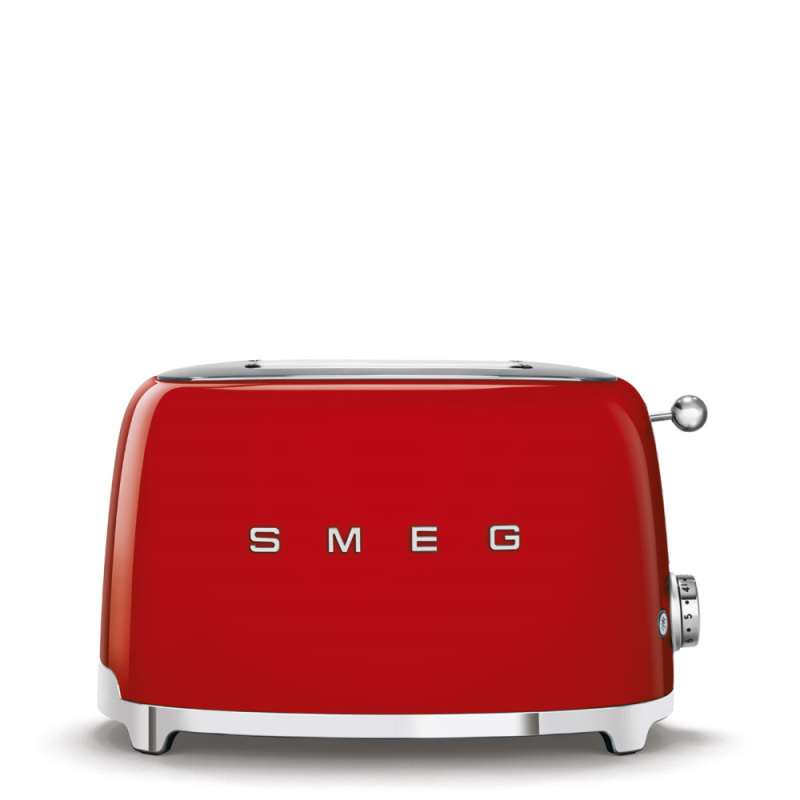 Smeg Toustovač TSF01, 2x2, 50's Retro Style, červená TSF01RDEU