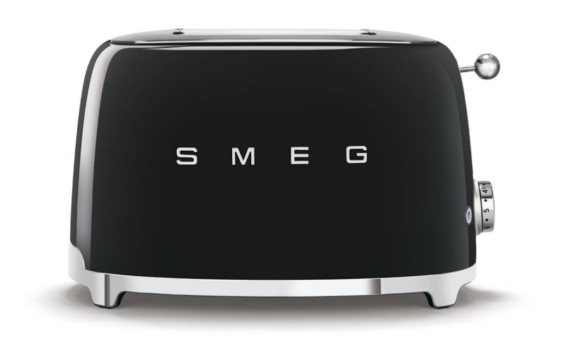 Smeg Toustovač TSF01, 2x2, 50's Retro Style, černá TSF01BLEU