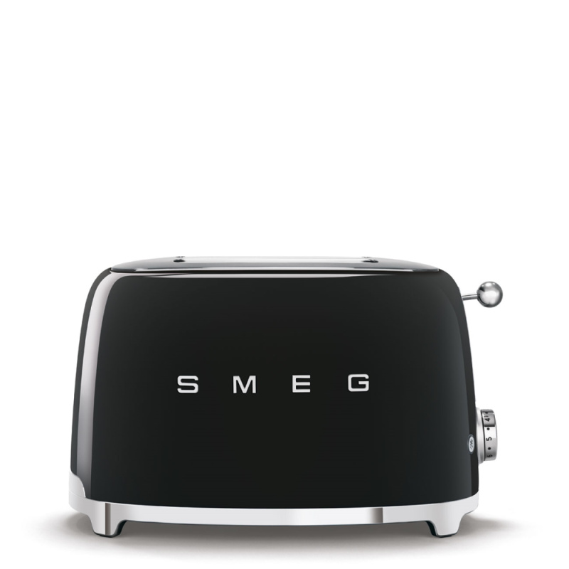 Smeg Toustovač TSF01, 2x2, 50's Retro Style, černá TSF01BLEU