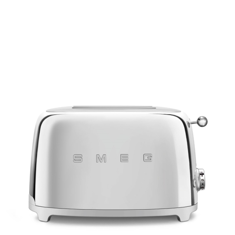 Smeg Toustovač TSF01, 2x2, 50's Retro Style, chromová TSF01SSEU