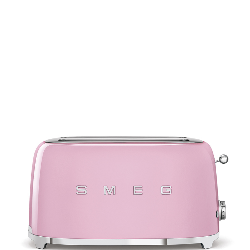 Smeg Toustovač 50´s Retro Style, 4x2, TSF02 růžový TSF02PKEU