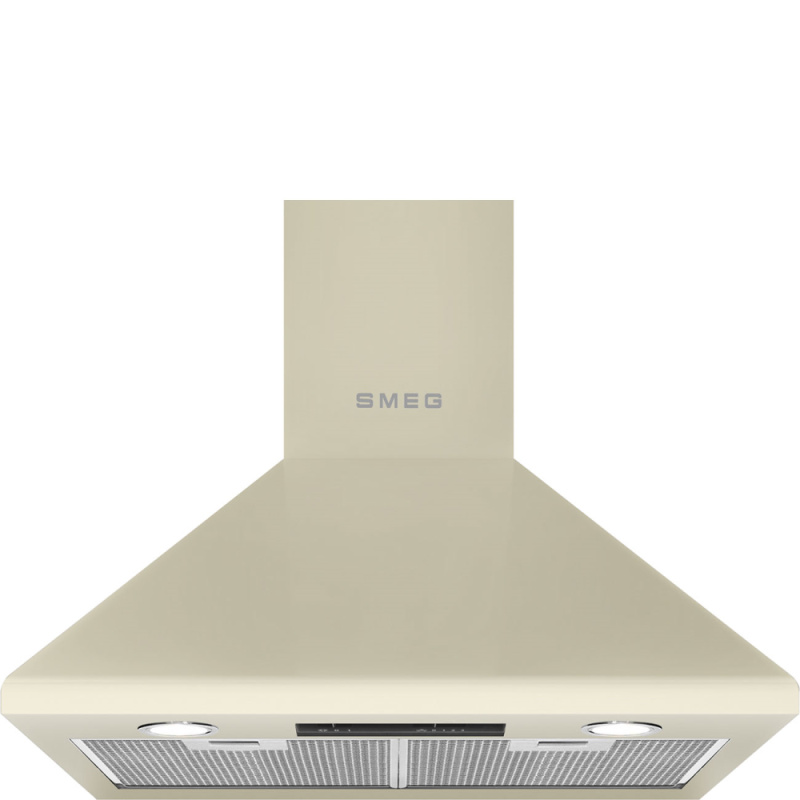 Smeg Nástěnný odsavač par Victoria, 60 cm, KSED65, krémová KSED65PE