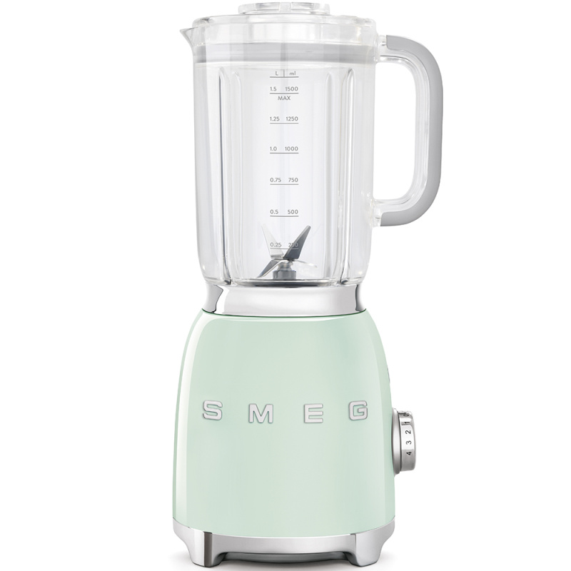 Stolní mixér Smeg 50's style BLF01PGEU / 800 W / 1,5 l / pastelově zelená Varianta: ivi1