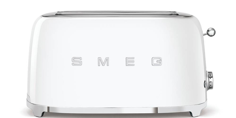 Smeg Toustovač 50´s Retro Style, 4x2, TSF02 bílý TSF02WHEU